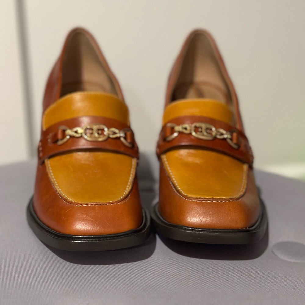 SAM EDELMAN QUINCY BLOCK HEEL LOAFER